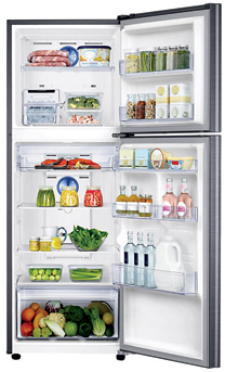 SAMSUNG 233LTR DOUBLE DOOR REFRIGERATOR : RT28K3032S8