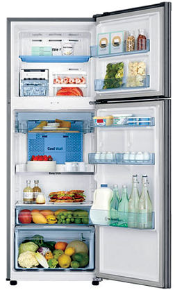 SAMSUNG 253LTR DOUBLE DOOR COOLWALL REFRIGERATOR : RT31K3082S8