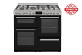 SCL 6 GAS + 1 WOK COOKER 100*60CM SEMI INOX: SCL-FC167TSI