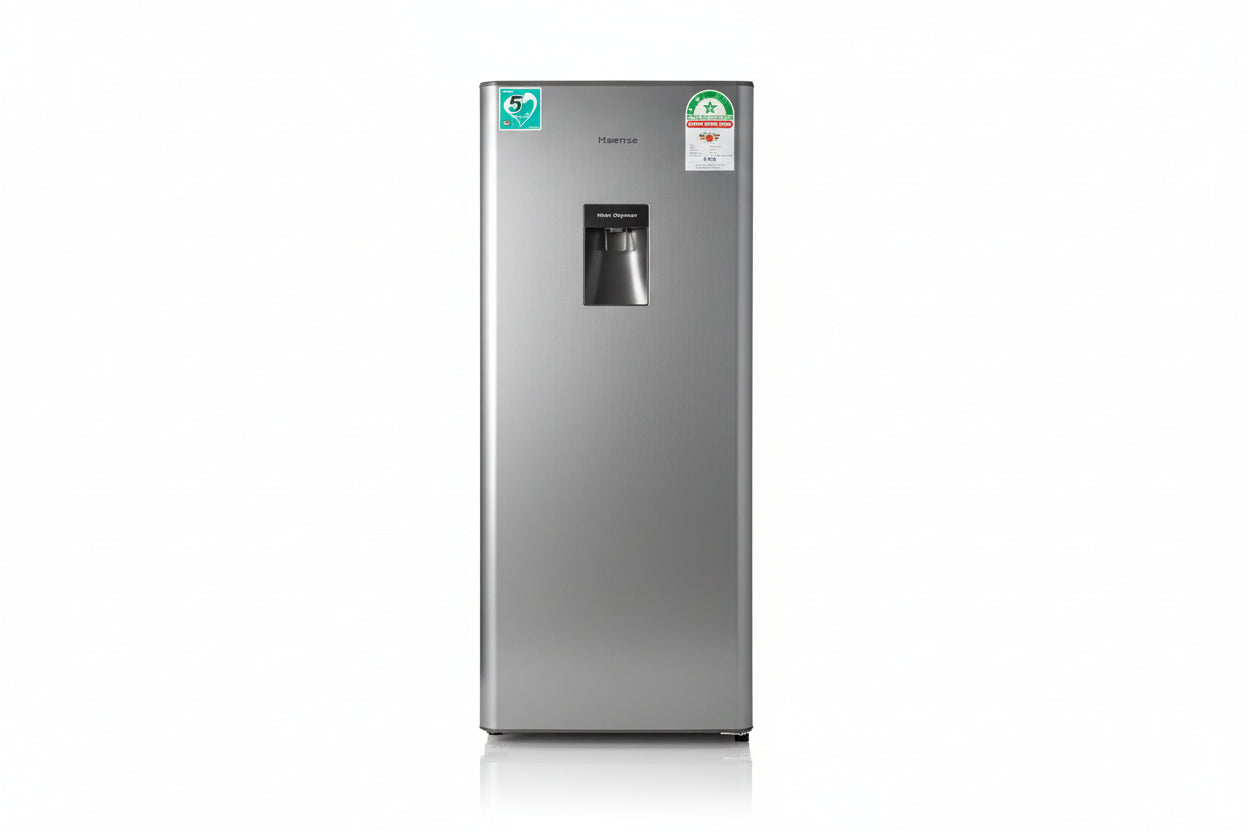 Hisense RS-23DR4SB Single Door Fridge - 177L