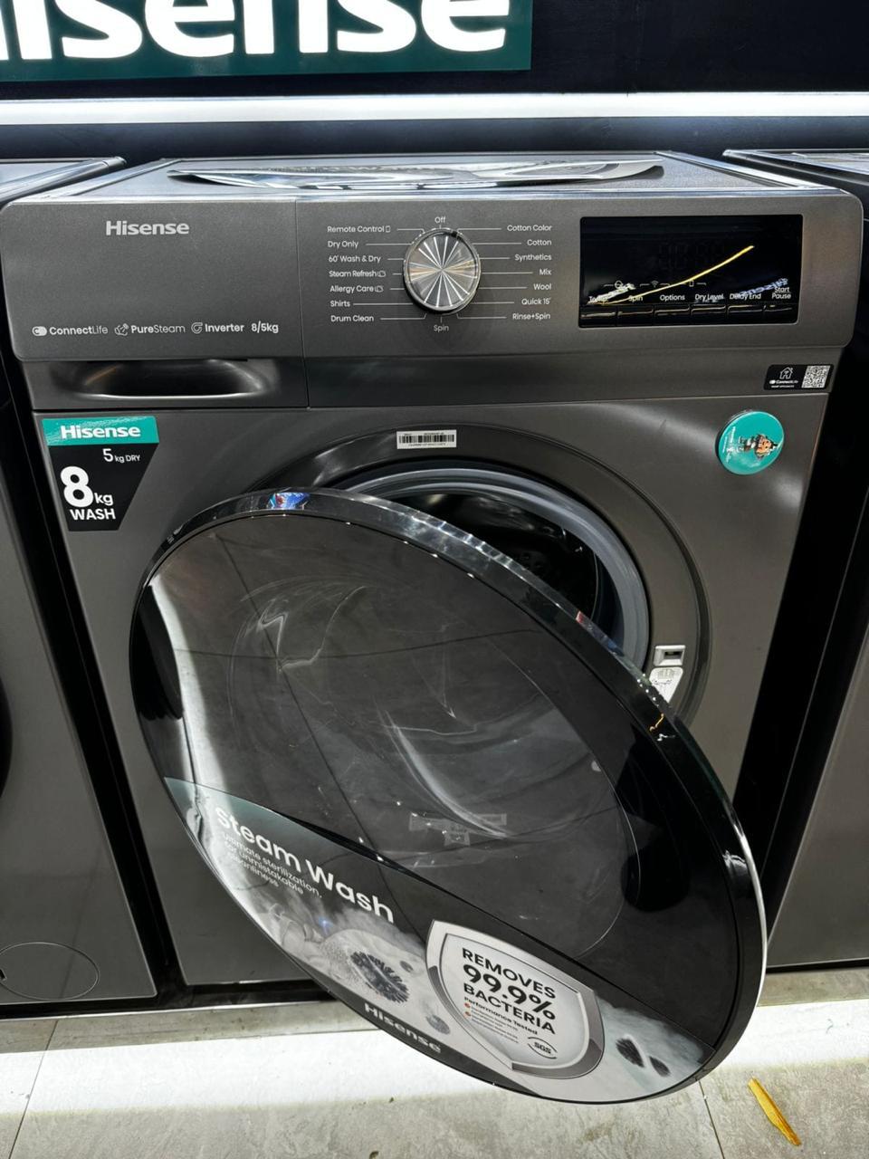 Hisense WDQY8014EVJMT 8/5KG Washer Dryer