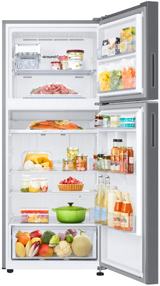 SAMSUNG 348LTR DOUBLE DOOR REFRIGERATOR : RT35CG5421S9